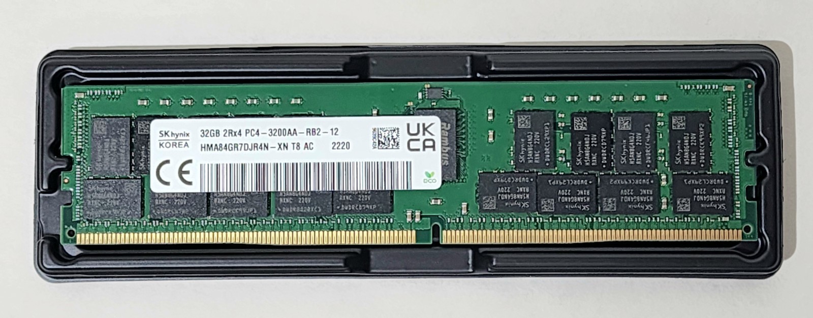 (1x 32GB) SK Hynix HMA84GR7DJR4N-XN PC4-3200AA DDR4-25600 ECC REG Server RDIMM