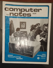 MITS Altair Computer Notes June 1977 picture