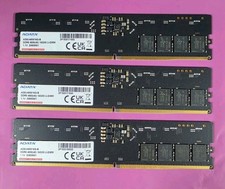 LOT 3 ADATA AD5U480016G-B 16GB RAM DDR5 4800MHz 20500001 picture