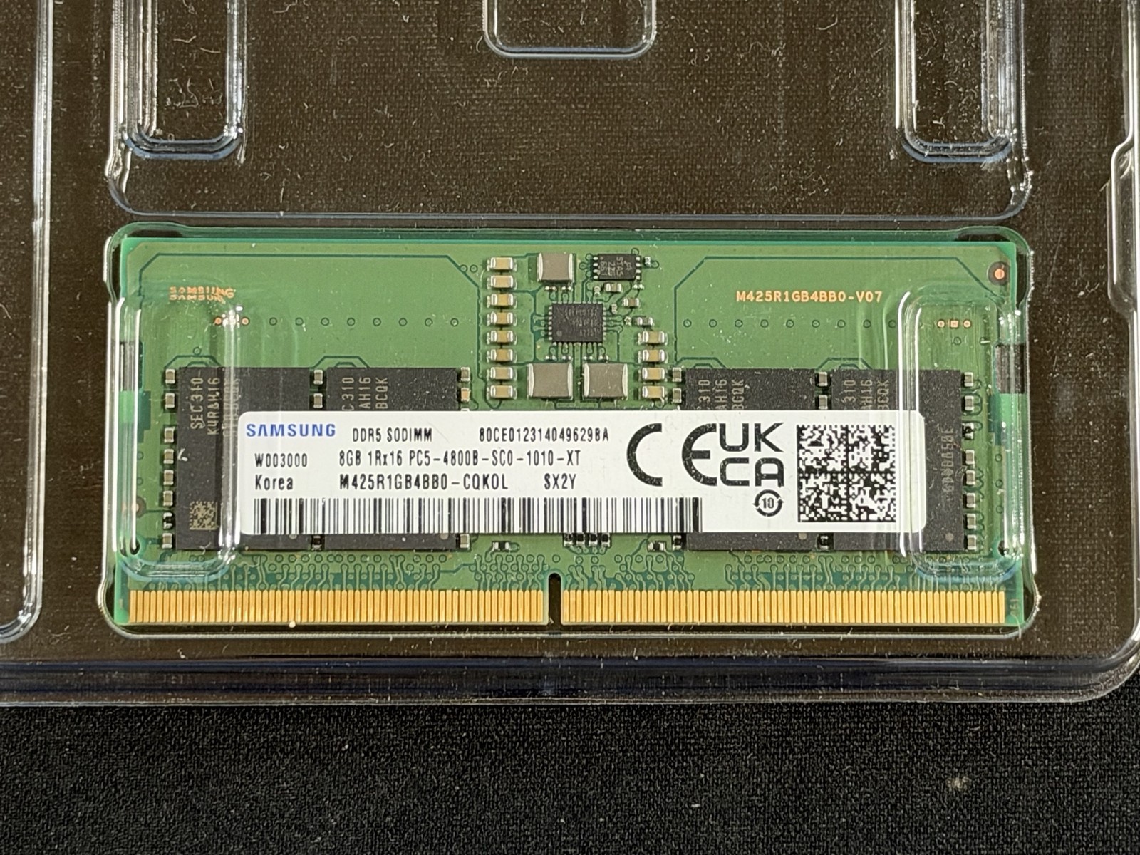 Samsung DDR5 8GB SO-DIMM Laptop PC Memory RAM M425R1GB4BB0-CQKOL Ugreen NAS 4800 Samsung DDR5 8GB SO-DIMM Laptop PC Memory RAM M425R1GB4BB0-CQKOL Ugreen NAS 4800