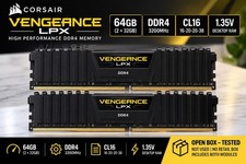 Corsair Vengeance LPX 64GB (2x32GB) DDR4-3200 DIMM 288-Pin CMK64GX4M2E3200C16 picture