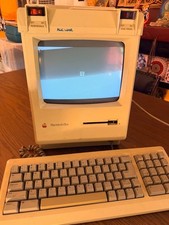 Vintage Apple Macintosh Plus Desktop Computer - M0001A picture