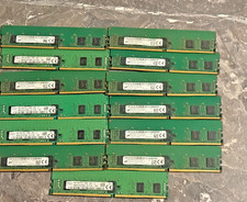 Bulk lot of 13 × 4GB DDR4-2400 ECC Registered RDIMM server memory modules picture