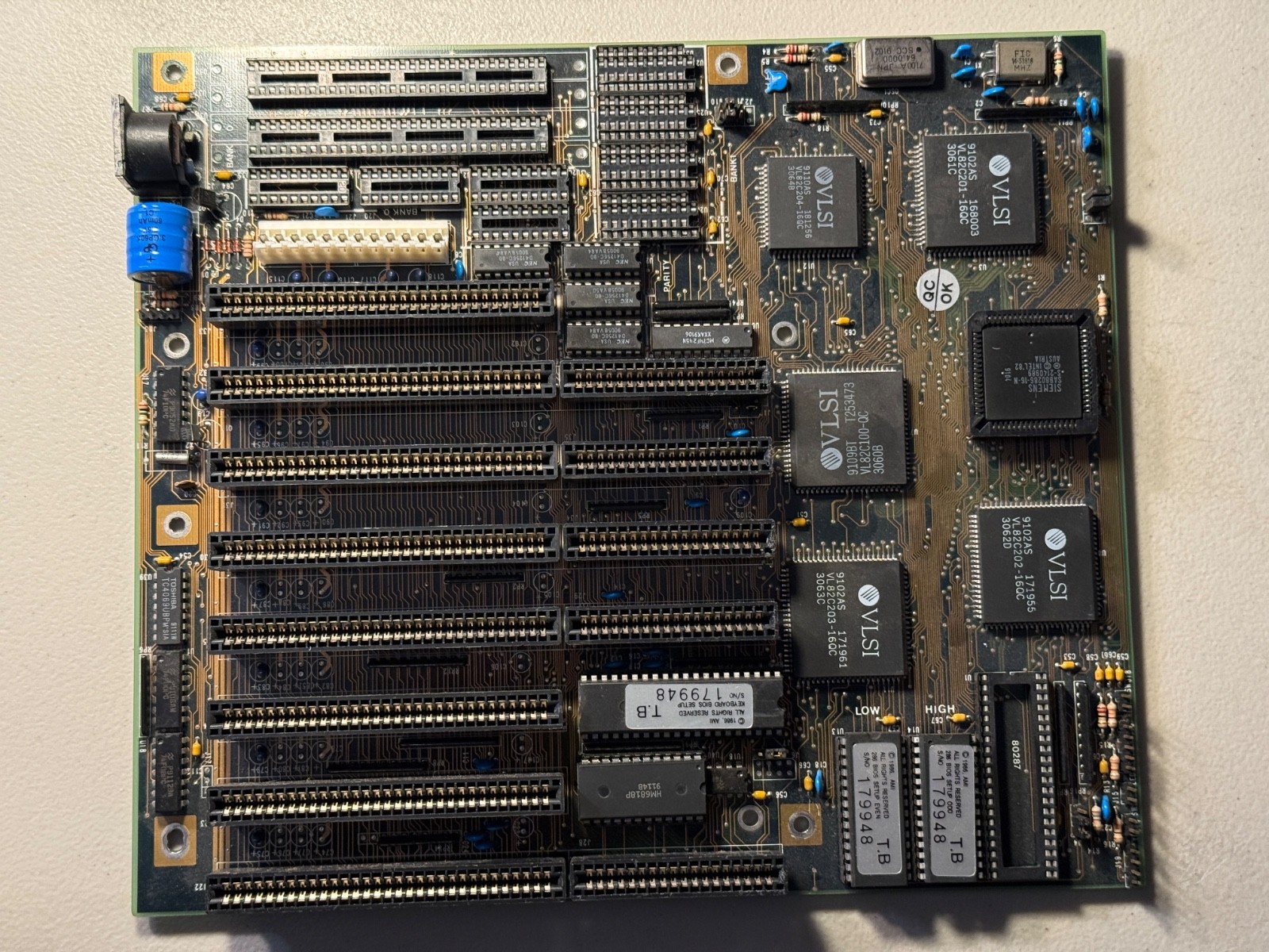 Vintage Siemens 286-16 Motherboard - Works Vintage Siemens 286-16 Motherboard - Works