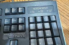 Vintage Noteworthy RT5158TW Computer Keyboard Windows 98 NT Tested Working picture