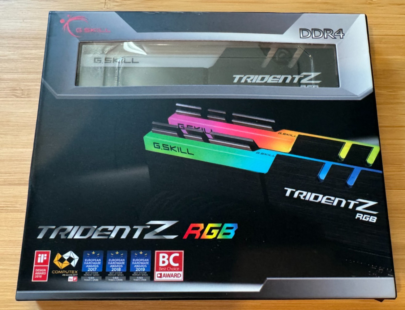 GSkill Trident Z RGB DDR4-4000 MHz 32GB (2x16GB) RAM Used GSkill Trident Z RGB DDR4-4000 MHz 32GB (2x16GB) RAM Used