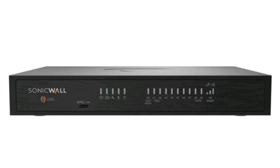 SonicWall TZ380 Network Security/Firewall Appliance (03-ssc-6964) (03ssc6964) SonicWall TZ380 Network Security/Firewall Appliance (03-ssc-6964) (03ssc6964)