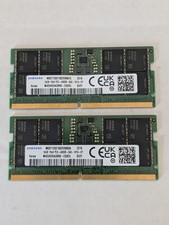 Samsung 32GB (2x16GB) DDR5 4800MHz PC5-38400 SO-DIMM RAM M425R2GA3BB0-CQK0L picture
