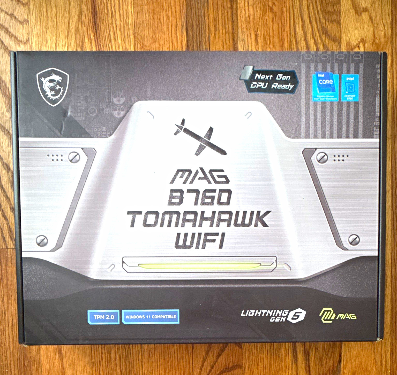 MSI MAG B760 TOMAHAWK WIFI Intel LGA1700 ATX DDR5 WiFi 6E 2.5G