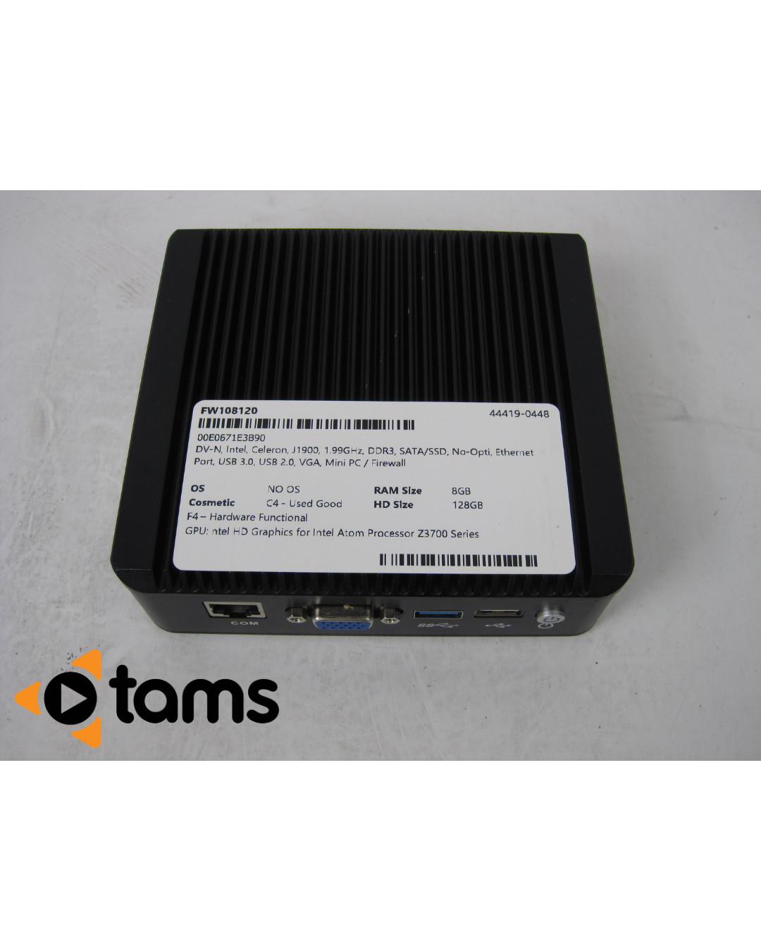 Protectli FW108120 4 Port Firewall/Router Mini PC 8gb 128gb SSD Celeron J1900