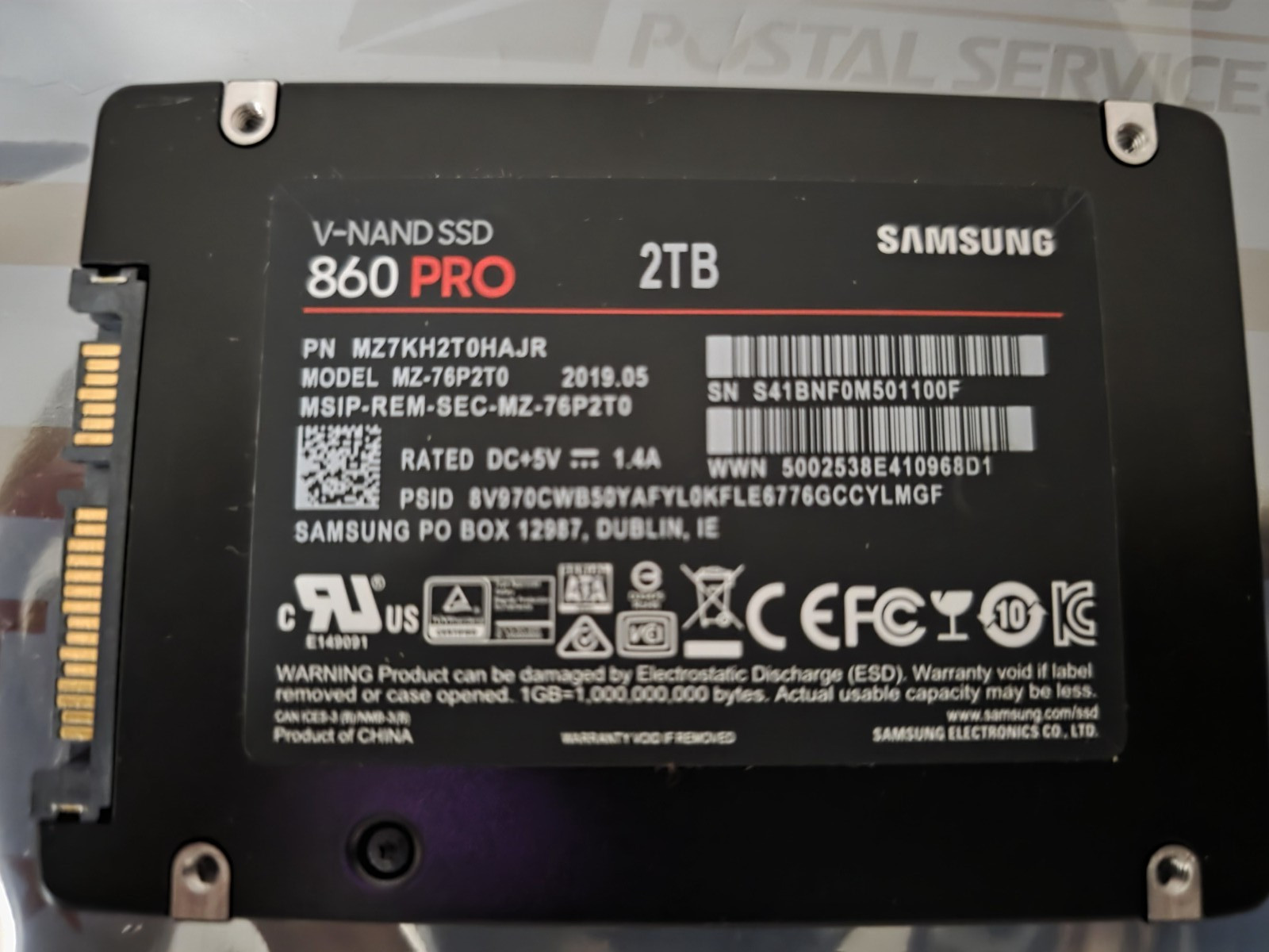 Samsung 860 PRO  2TB 2.5
