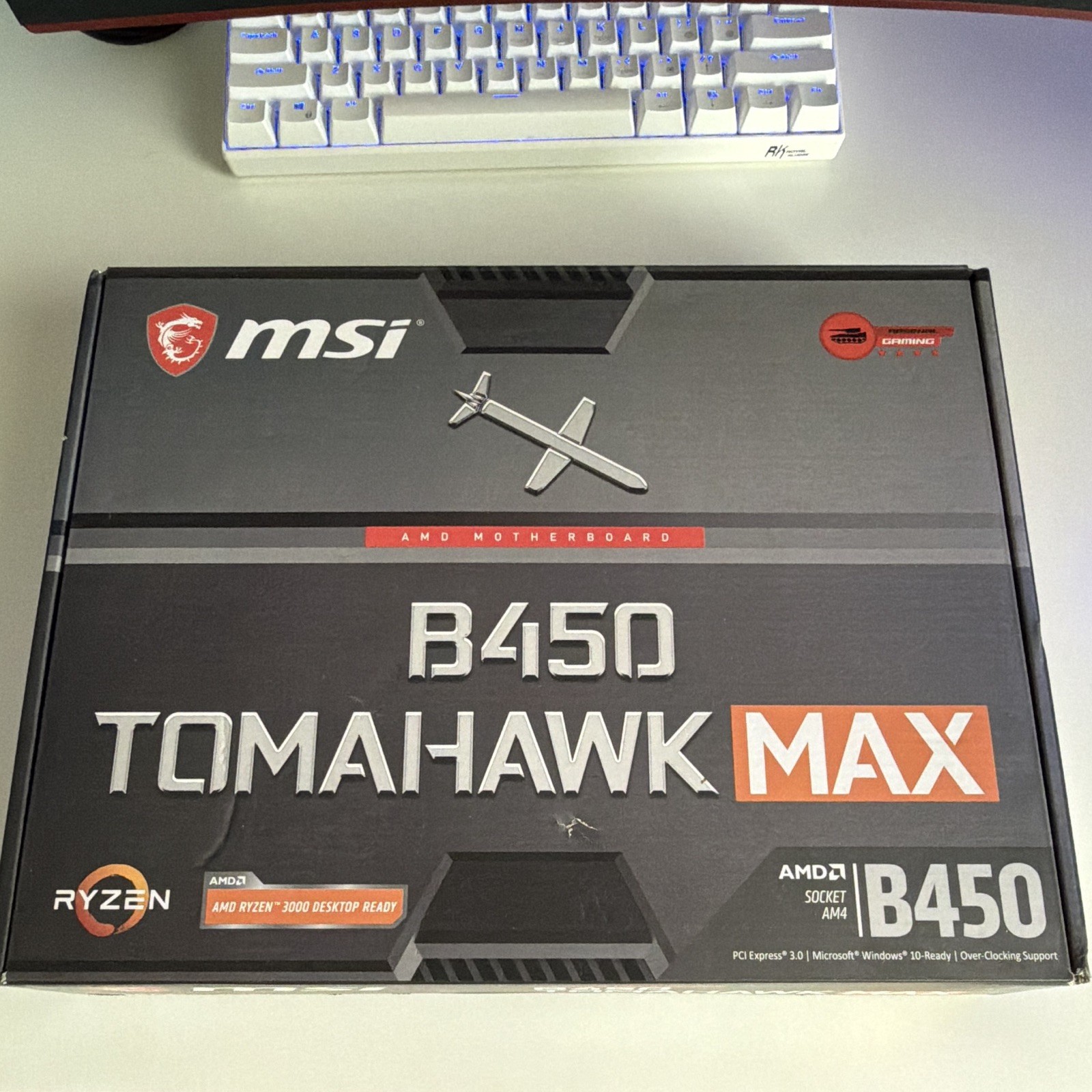 MSI B450 TOMAHAWK MAX ATX Socket AM4 AMD DDR4 Gaming Motherboard