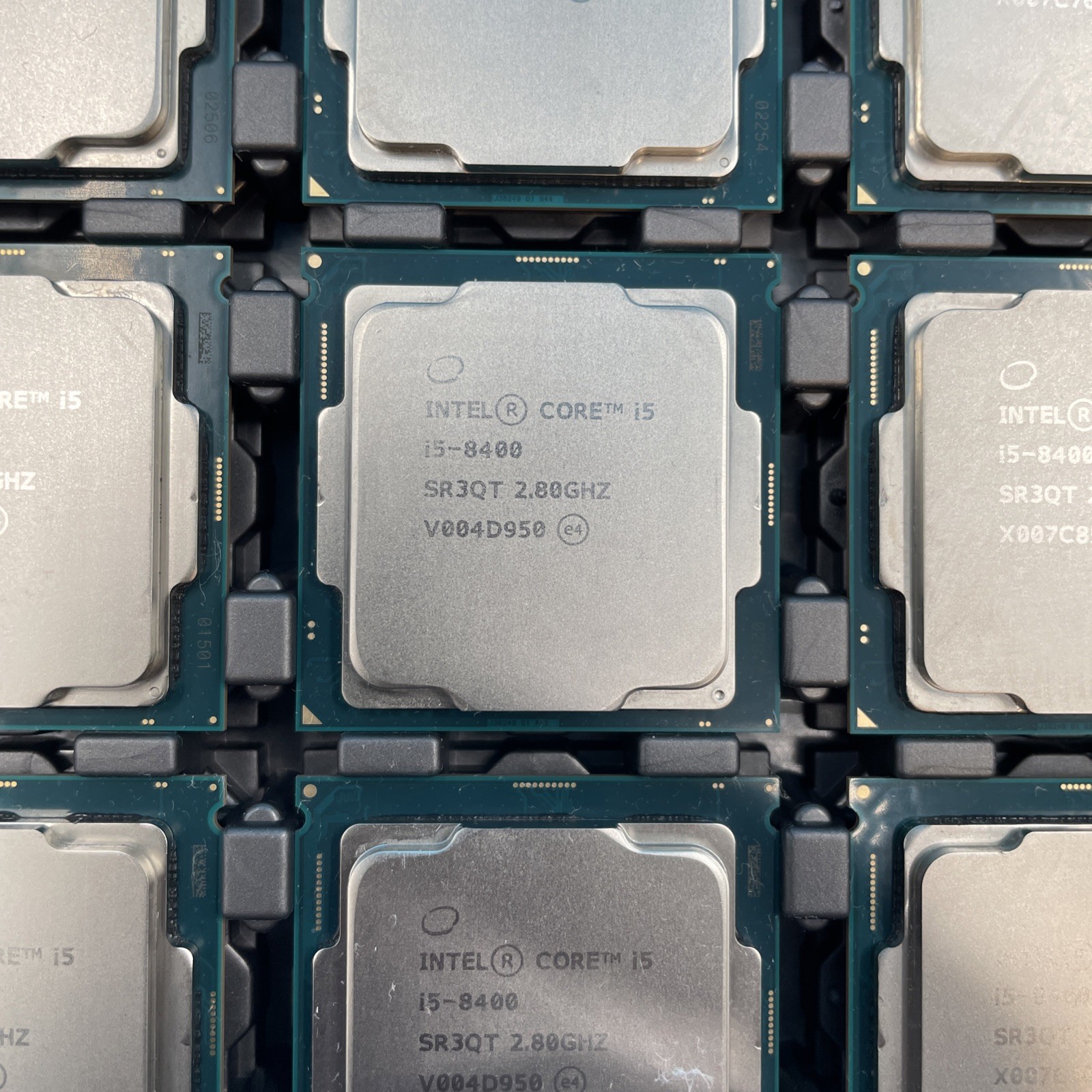 (LOT OF 25) Intel Core i5-8400 CPU 2.80GHz Desktop Processor (SR3QT)