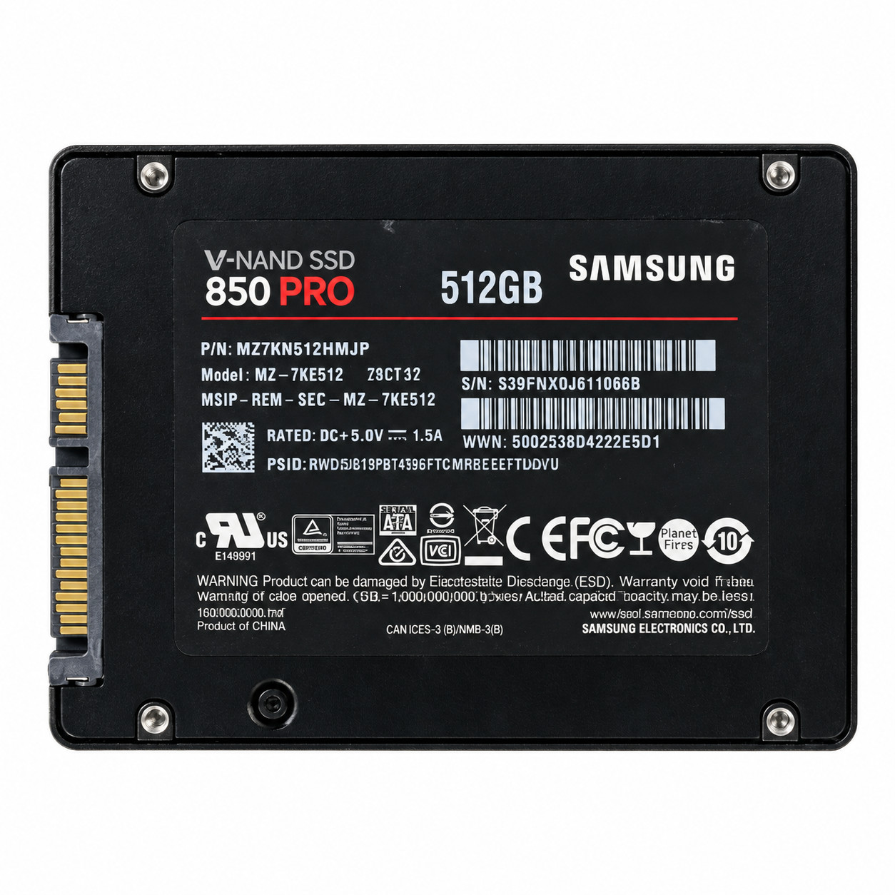 Samsung 850 PRO 512GB 2.5\