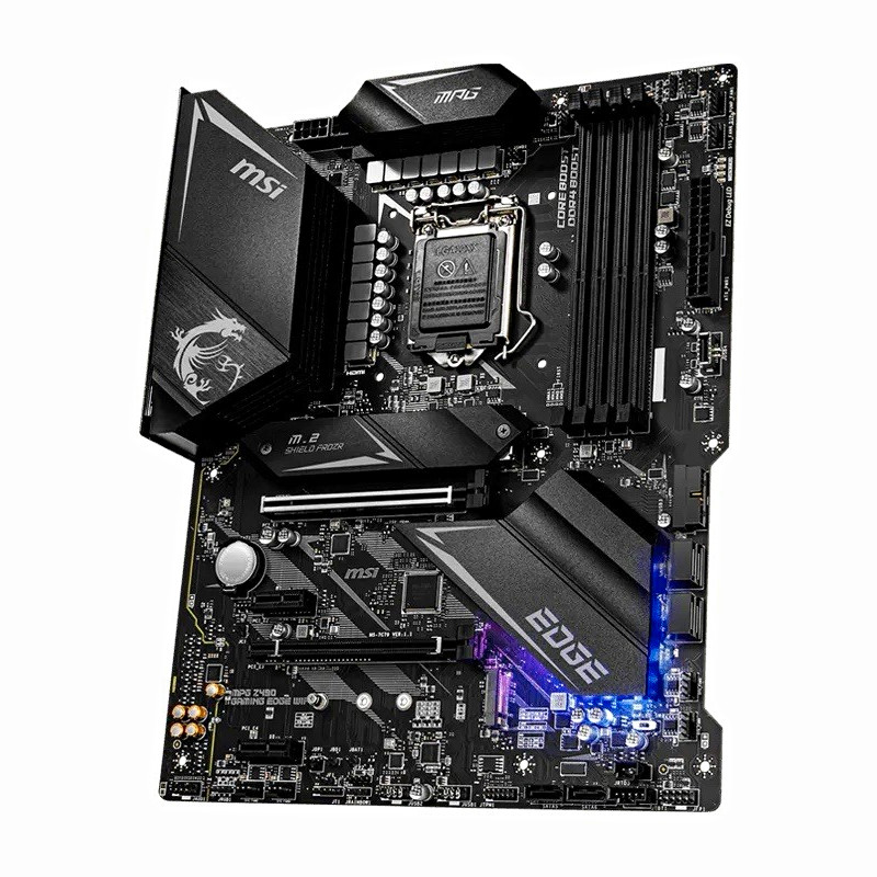 MSI MPG Z490 GAMING EDGE WIFI ATX Intel LGA1200 DDR4 M.2 HDMI USB MSI MPG Z490 GAMING EDGE WIFI ATX Intel LGA1200 DDR4 M.2 HDMI USB