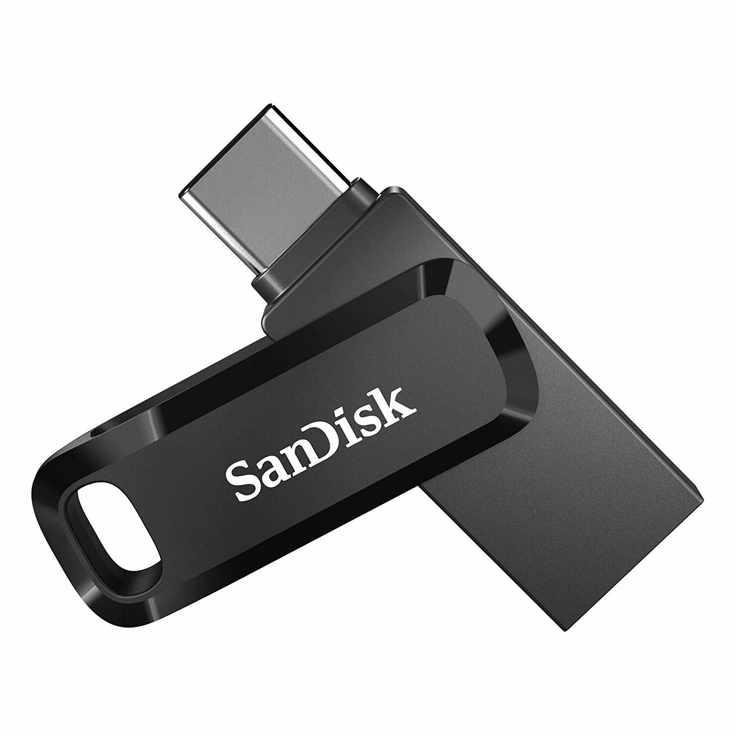 SanDisk Flash Drive Ultra Dual Go USB Type-A & Type-C 64GB 128GB 256GB 512GB lot SanDisk Flash Drive Ultra Dual Go USB Type-A & Type-C 64GB 128GB 256GB 512GB lot