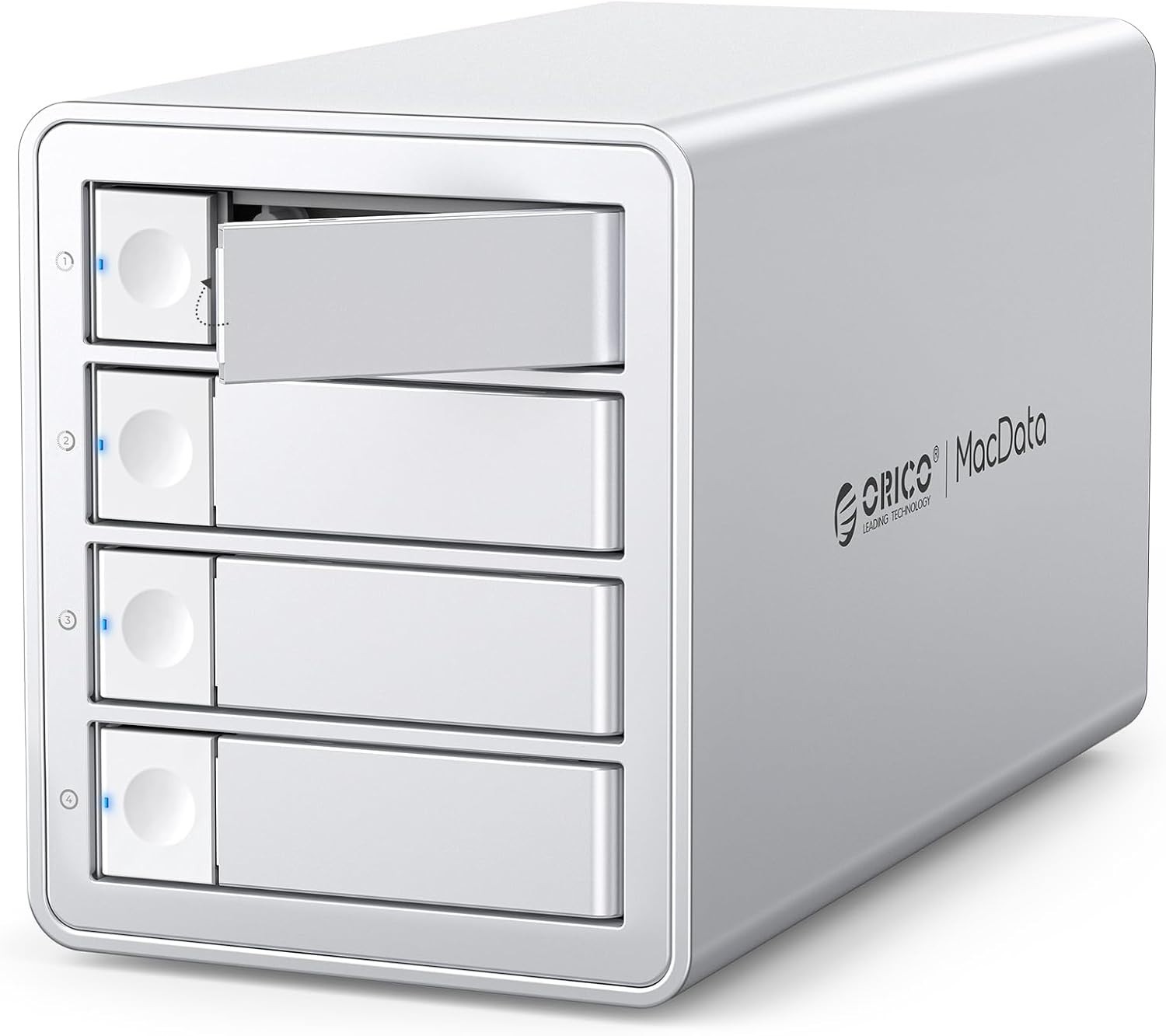 ORICO 4 Bay RAID Drive Enclosure - Upgraded JMS591 Chip - USB 3.2 Gen2x2 20Gbps ORICO 4 Bay RAID Drive Enclosure - Upgraded JMS591 Chip - USB 3.2 Gen2x2 20Gbps