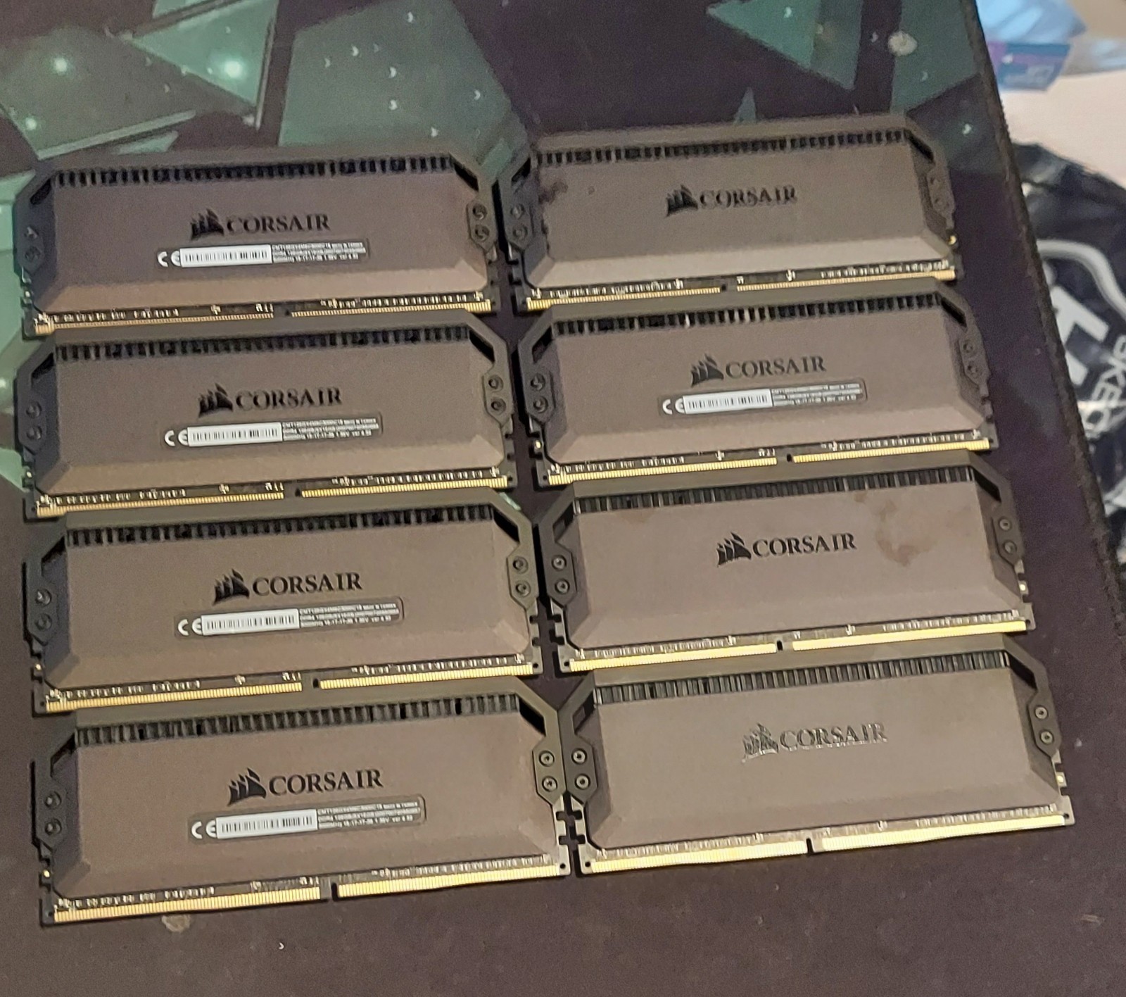Corsair Dominator Platinum RGB RAM 128GB(8x16GB) DDR4 3000MHz