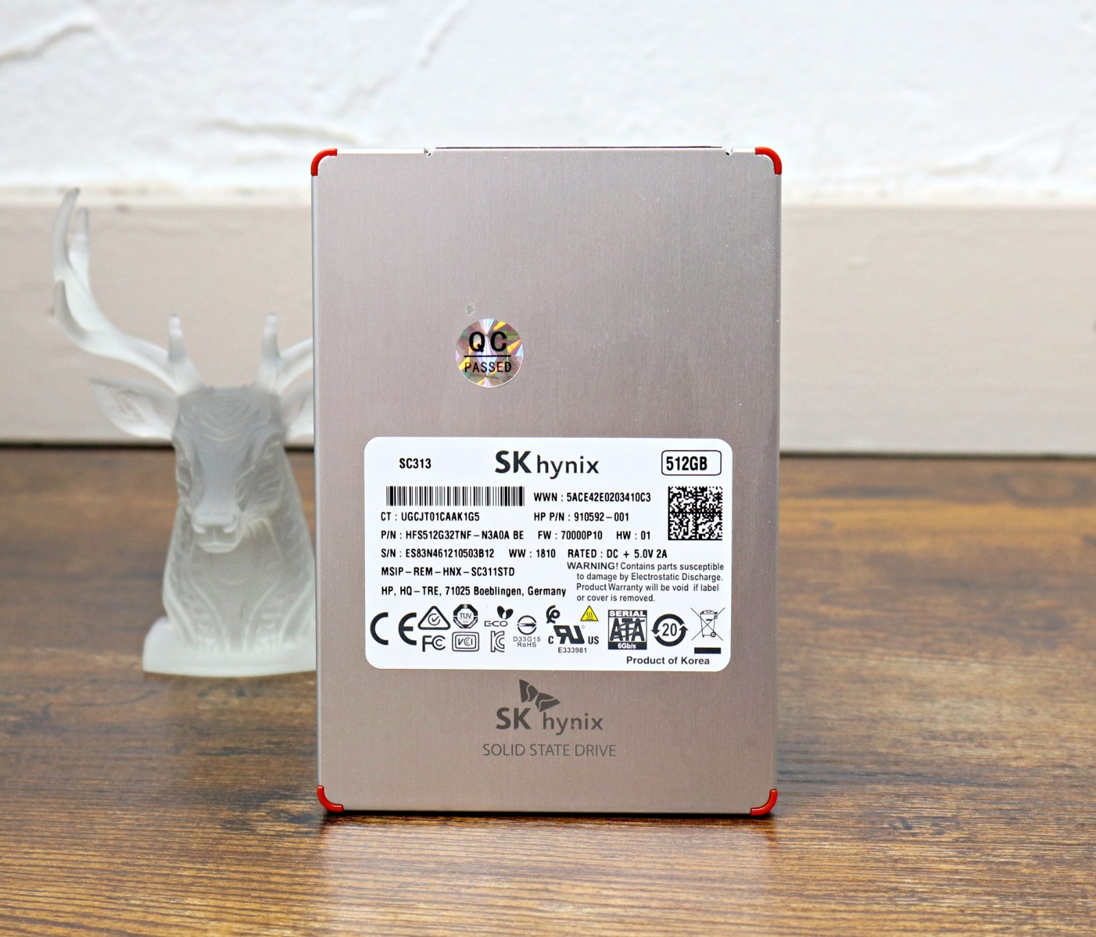 SK Hynix HFS512G32TNF-N2A0A 512 GB 2.5 in SATA III Solid State Drive