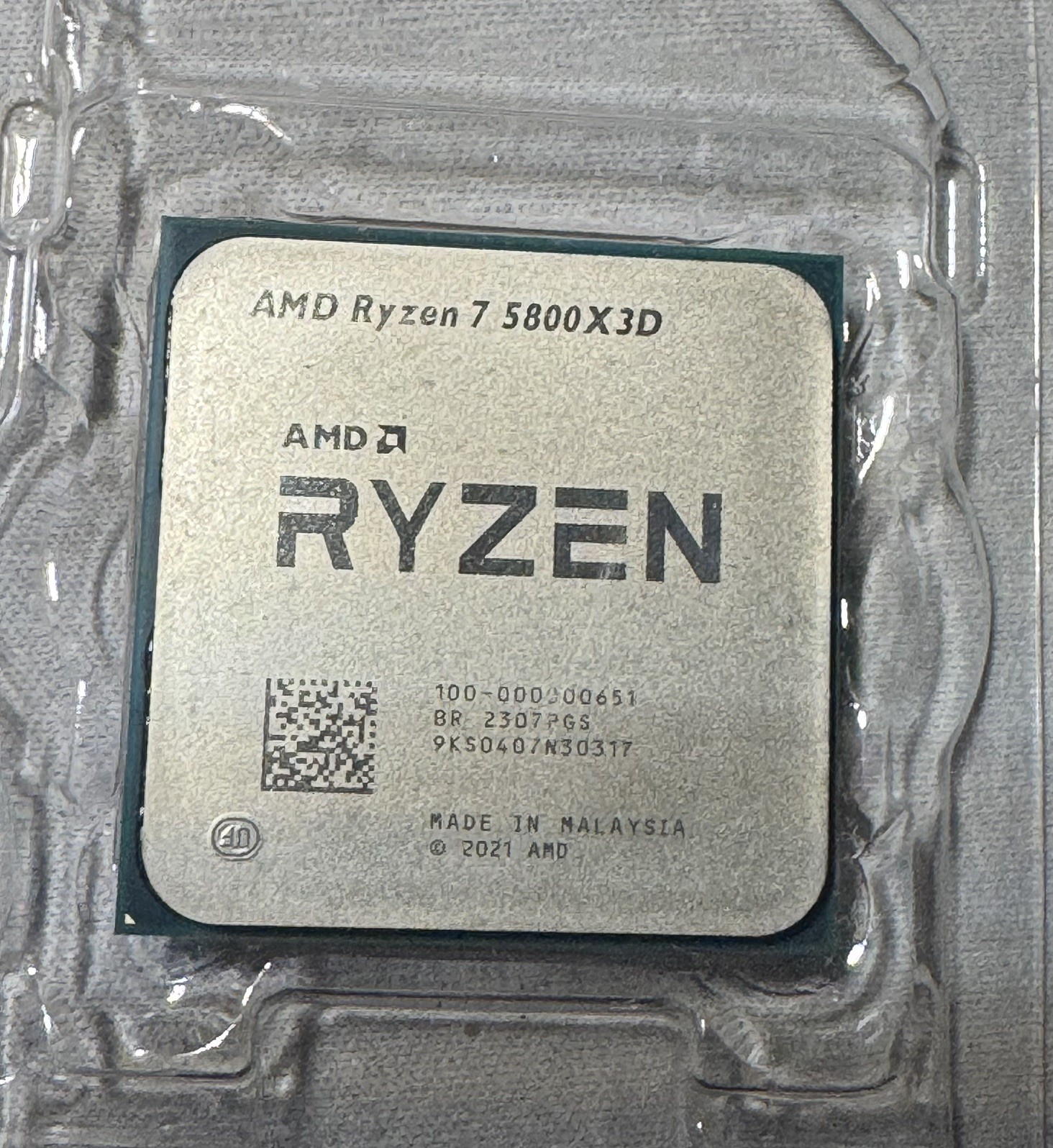 AMD Ryzen 7 5800X3D 8-core, 16-Thread Desktop Processor AMD Ryzen 7 5800X3D 8-core, 16-Thread Desktop Processor