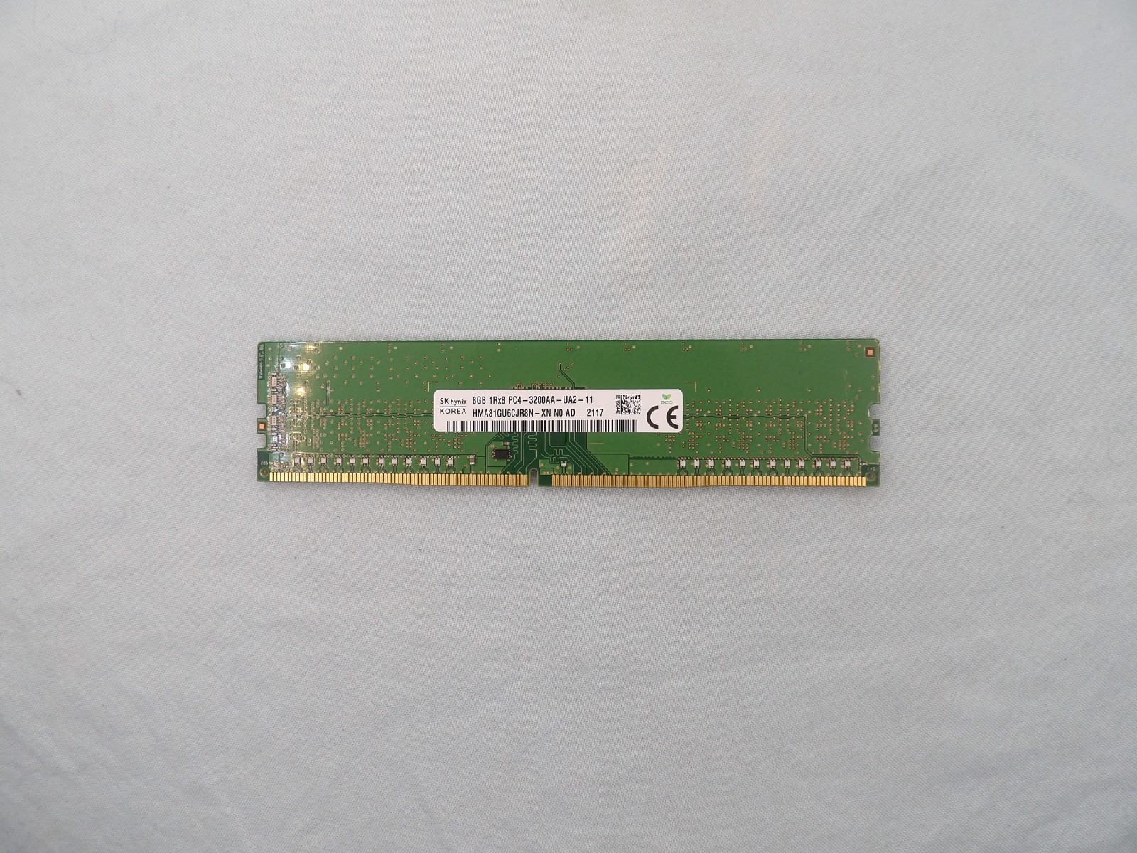SK Hynix 8GB 1Rx8 PC4-3200AA (HMA81GU6CJR8N-XN) DDR4 Desktop ram