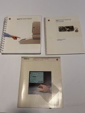 Set of Vintage Apple 2, II, IIE Owners + Super Serial Card + AppleMouse Manuals picture