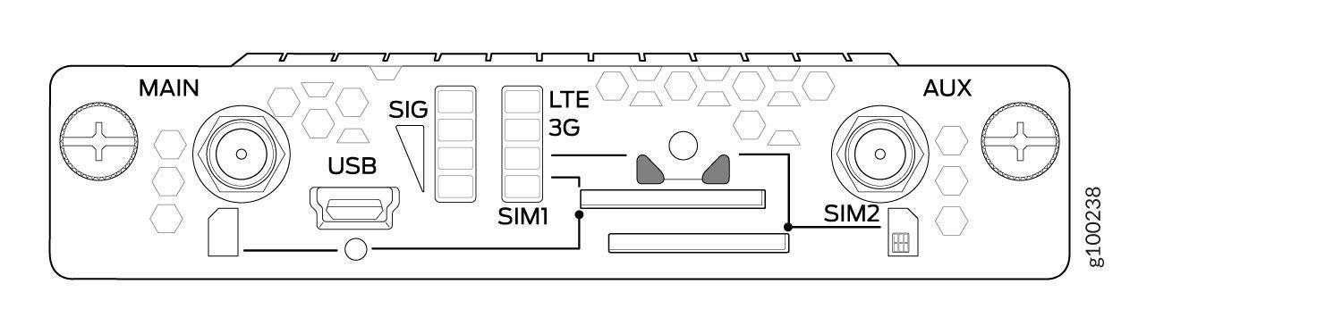 Juniper LTE Mini-Physical Interface Module SRX-MP-LTE-AE