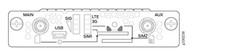 Juniper LTE Mini-Physical Interface Module SRX-MP-LTE-AE picture