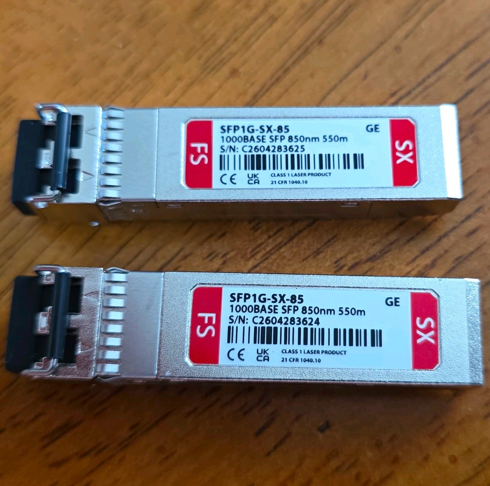 FS SFP1G-ELX-31 Transceiver Module 1G MULTI MODE FS SFP1G-ELX-31 Transceiver Module 1G MULTI MODE
