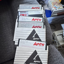 Atari Antic Cd sound creator,Antic miniature golf,antic tournament checkers,more picture