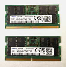 Samsung 32GB Total. 1Rx8 PC5-5600B DDR5 5600MHz SODIMM Laptop Memory 2x16gb picture