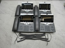 4 LOT Cisco 8865 VoIP Video IP Phone 5-Line Color Display With Handset picture