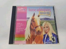 *RARE* BARBIE Horse Adventure Mystery Ride (2003) PC Video Game CD-ROM *VINTAGE* picture