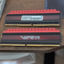 Patriot Viper 16GB (2x8GB) DDR4-3000 DIMM 288-Pin RAM PV48G300C6K picture