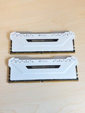 Corsair Vengeance RGB Pro 32GB 2x16GB DDR4-3200 CL16 White CMW32GX4M2C3200C16W picture