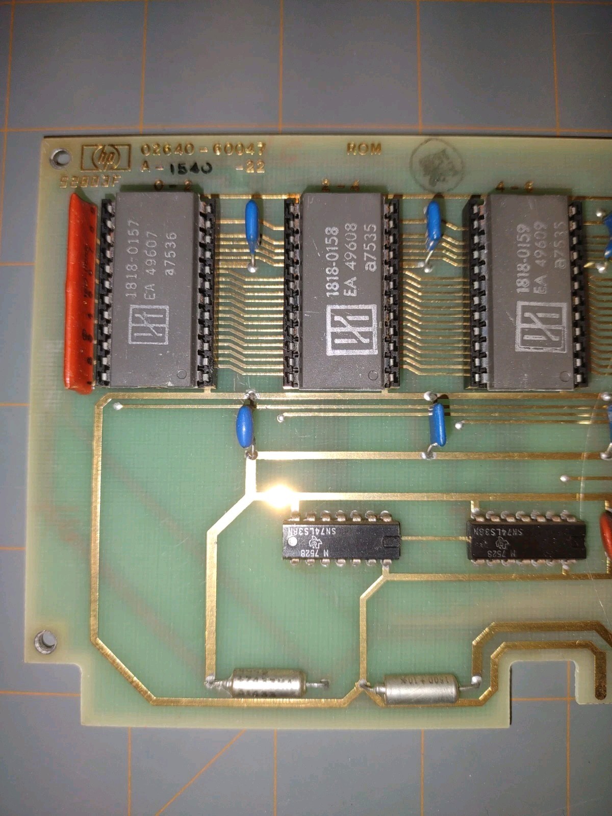 HP 02640-60O47 PCB Board Card Module for Intelligent Graphics Terminal vintage