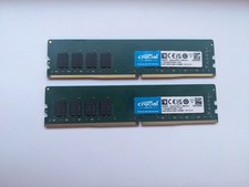 Crucial 16GB 2x8GB DDR4-2666 Desktop RAM CT8G4DFRA266 Tested Working picture