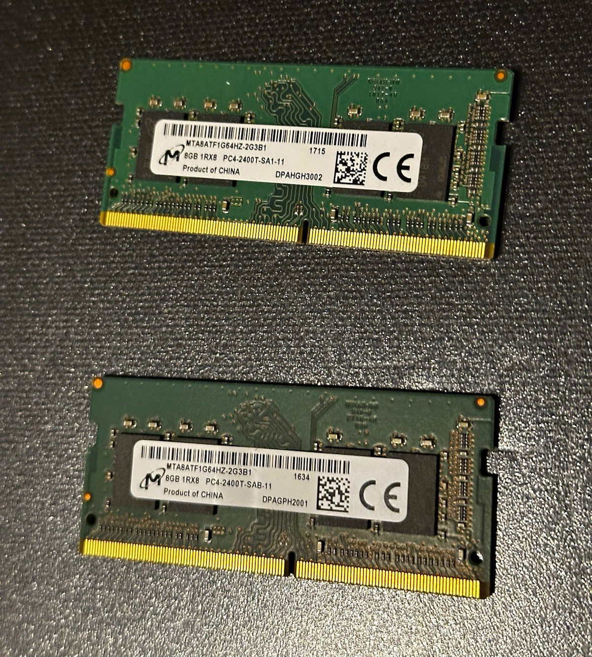 Micron 16GB (2x8GB) DDR4 SODIMM LAPTOP MEMORY