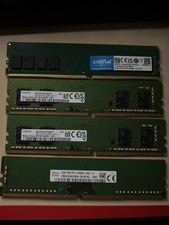 Lot Of 4 Mixed Brands - 8GB DDR4 PC4-3200AA RAM M378A1G44AB0-CWE picture