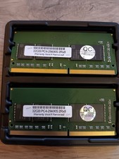 64GB Kit 2x32GB SODIMM DDR4-3200MHz 260-Pin non-ECC Compatible Laptop RAM Memory picture