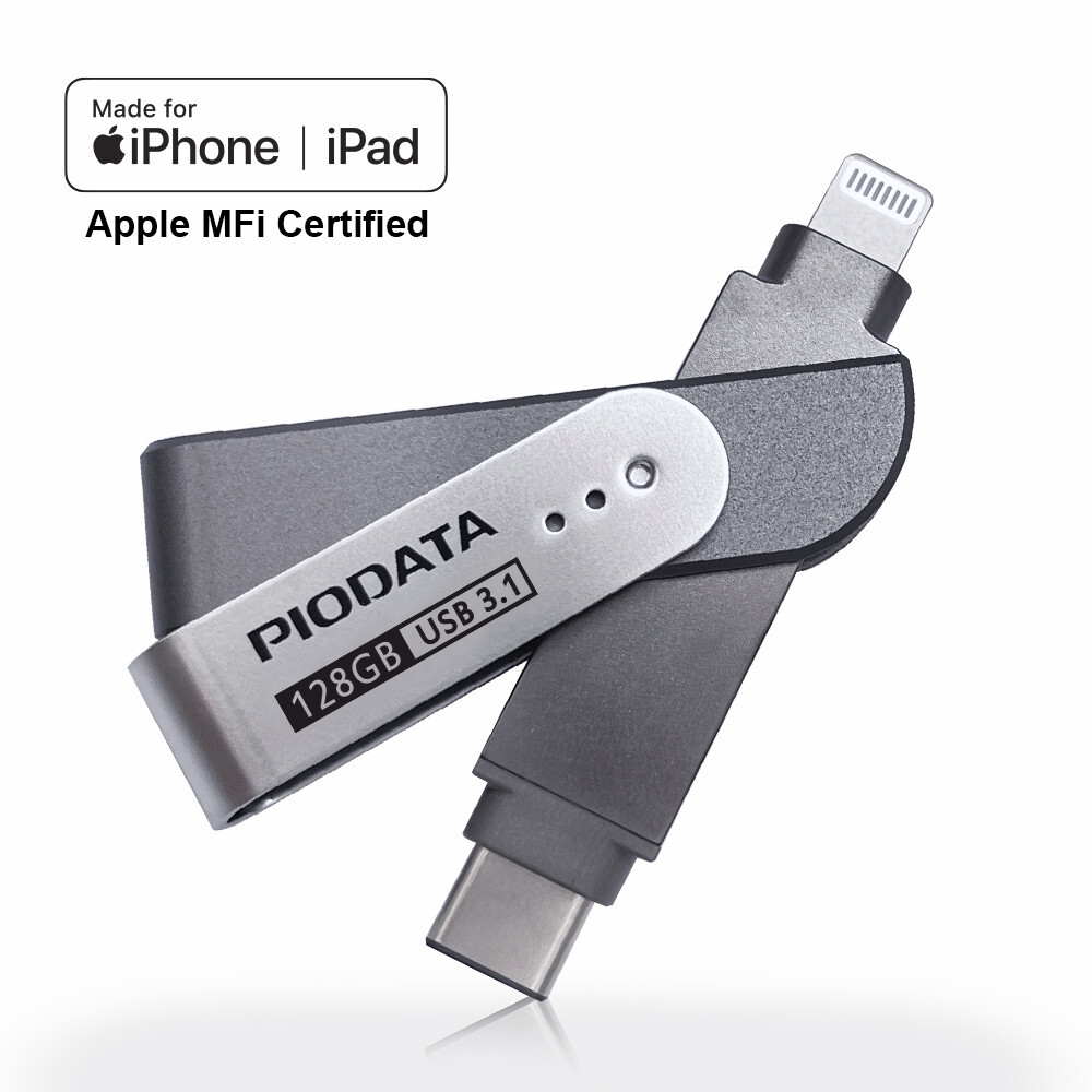 Apple MFi Flash Drive Memory Storage Photo Stick for iPhone iPad Lightning USB C
