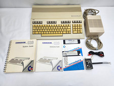 Commodore 128 C128 Matching Serial Box Manuals System Disks PSU Complete Set picture