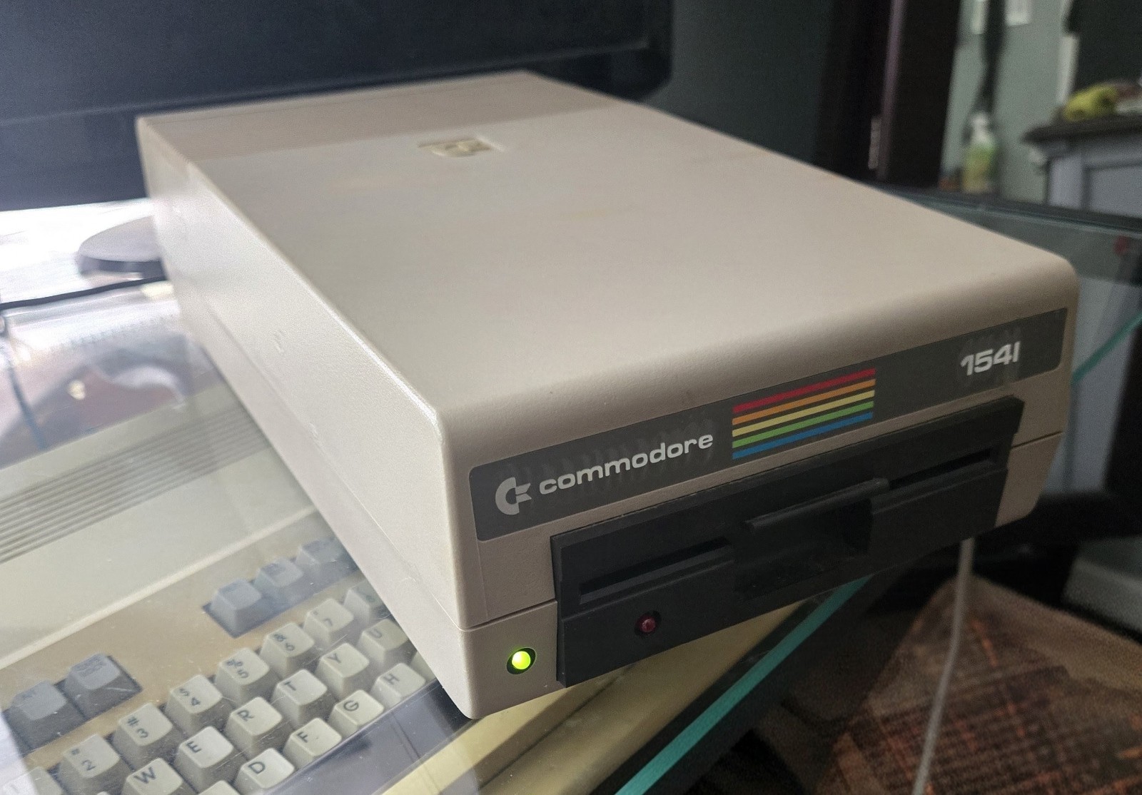 Commodore 1541 Working W/Cables And OEM Box