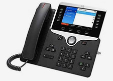 Cisco IP Phone 8851 CP-8851-K9= Black 5-Line VoIP Speakerphone RJ-45 picture