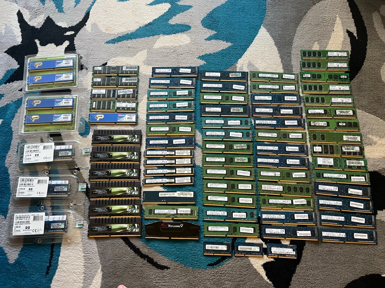 MEMORY LOT 75+ PC/Server/Laptop | DDR4/DDR3/DDR2/DDR (128MB - 16GB assorted) MEMORY LOT 75+ PC/Server/Laptop | DDR4/DDR3/DDR2/DDR (128MB - 16GB assorted)