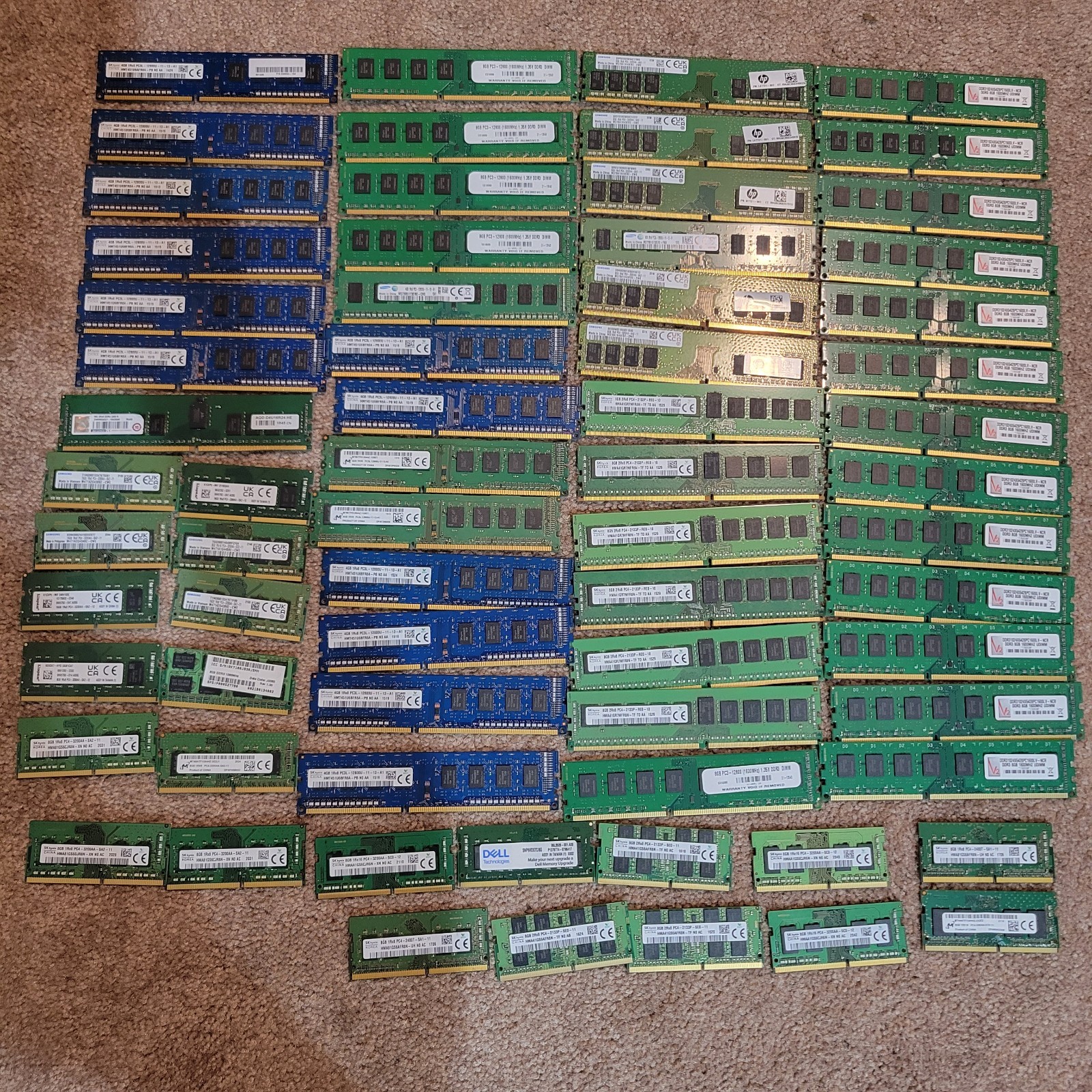 PC Computer RAM Memory DDR3 PC4 68 Pieces 16GB 8GB 4GB PC Computer RAM Memory DDR3 PC4 68 Pieces 16GB 8GB 4GB