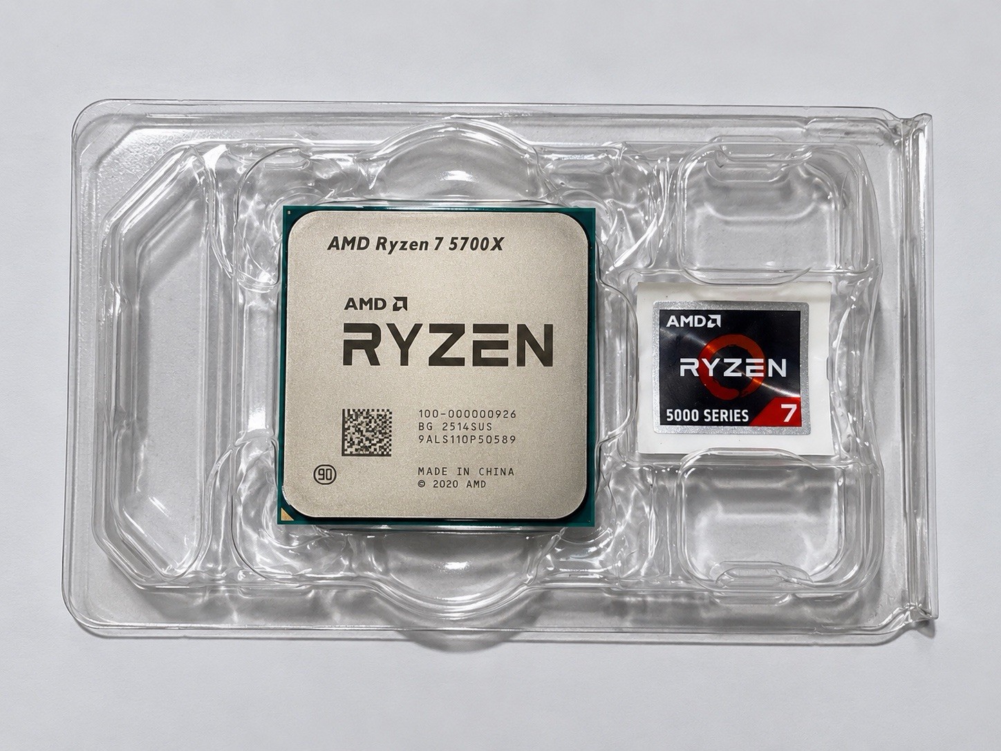 AMD Ryzen 7 5700X 8-Core 16-Thread AM4 Desktop Processor - Tested & Working AMD Ryzen 7 5700X 8-Core 16-Thread AM4 Desktop Processor - Tested & Working