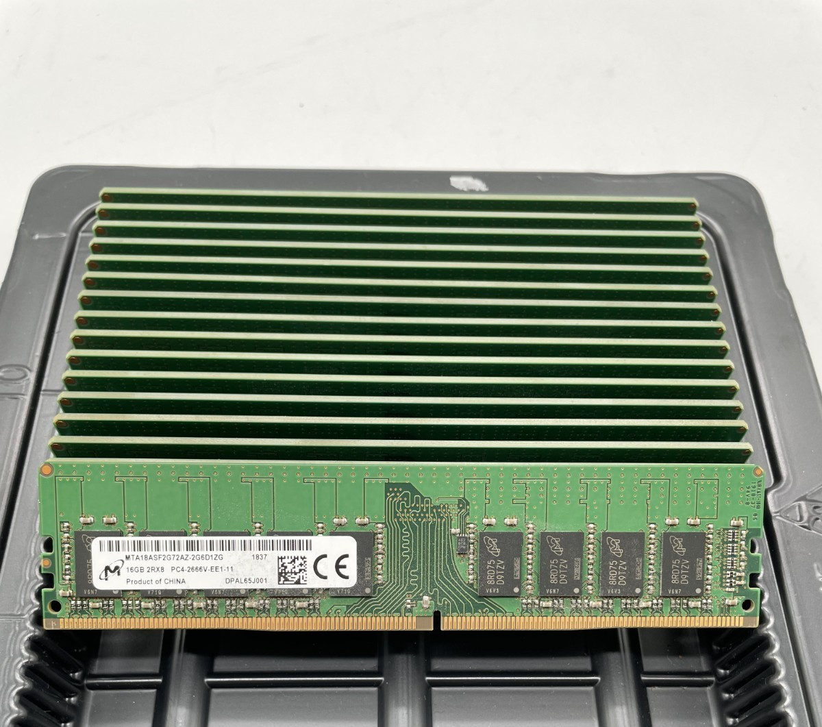 32GB KIT MICRON MTA18ASF2G72AZ-2G6E2ZI PC4-2666V-EE1-11 ECC RDIMM TESTED 2X16GB 32GB KIT MICRON MTA18ASF2G72AZ-2G6E2ZI PC4-2666V-EE1-11 ECC RDIMM TESTED 2X16GB