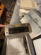 Commodore 1541 Disk Drive - With Box And Cords - Tested and Working picture