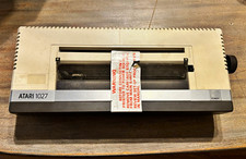 Atari 1027 Dot Matrix Standard Printer B/W Portable w/ Owner’s Guide picture